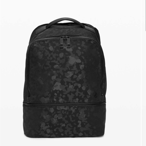 lululemon athletica Handbags - Lululemon City Adventurer Backpack *17L
Fragment Camo Jacquard Black Deep Coal